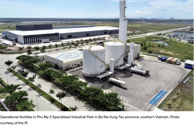 Heavy industry support lures tenants to Phu My 3 specialized IP