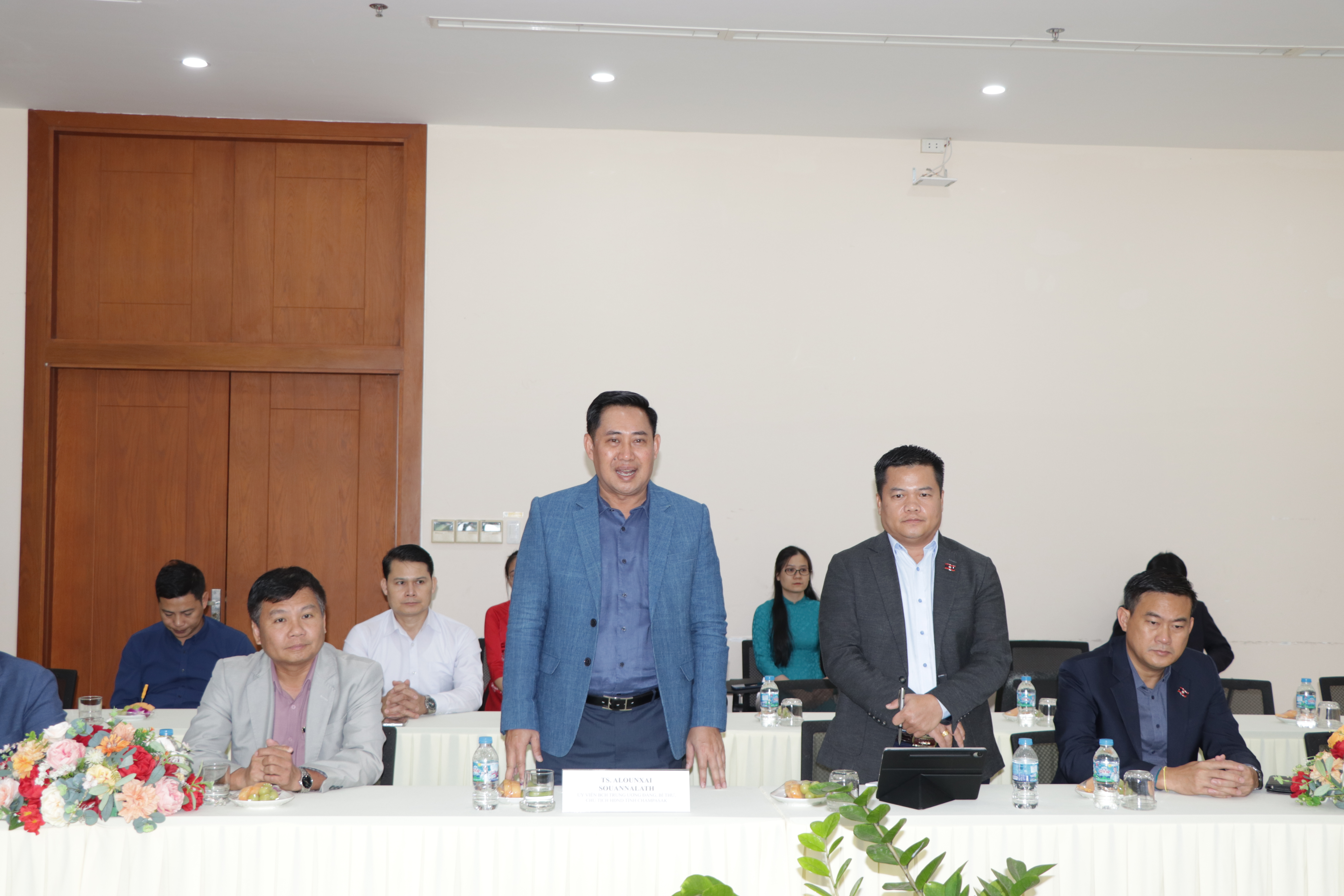 PHU MY 3 SPECIALIZED INDUSTRIAL PARK WELCOMES CHAMPASAK PROVINCIAL DELEGATION, EXPANDING OPPORTUNITIES FOR VIETNAM - LAOS COOPERATION