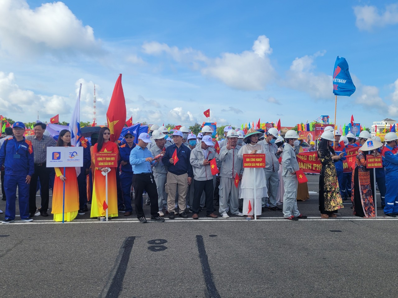 The professional sports festival for fire fighting and rescue in BRVT Province