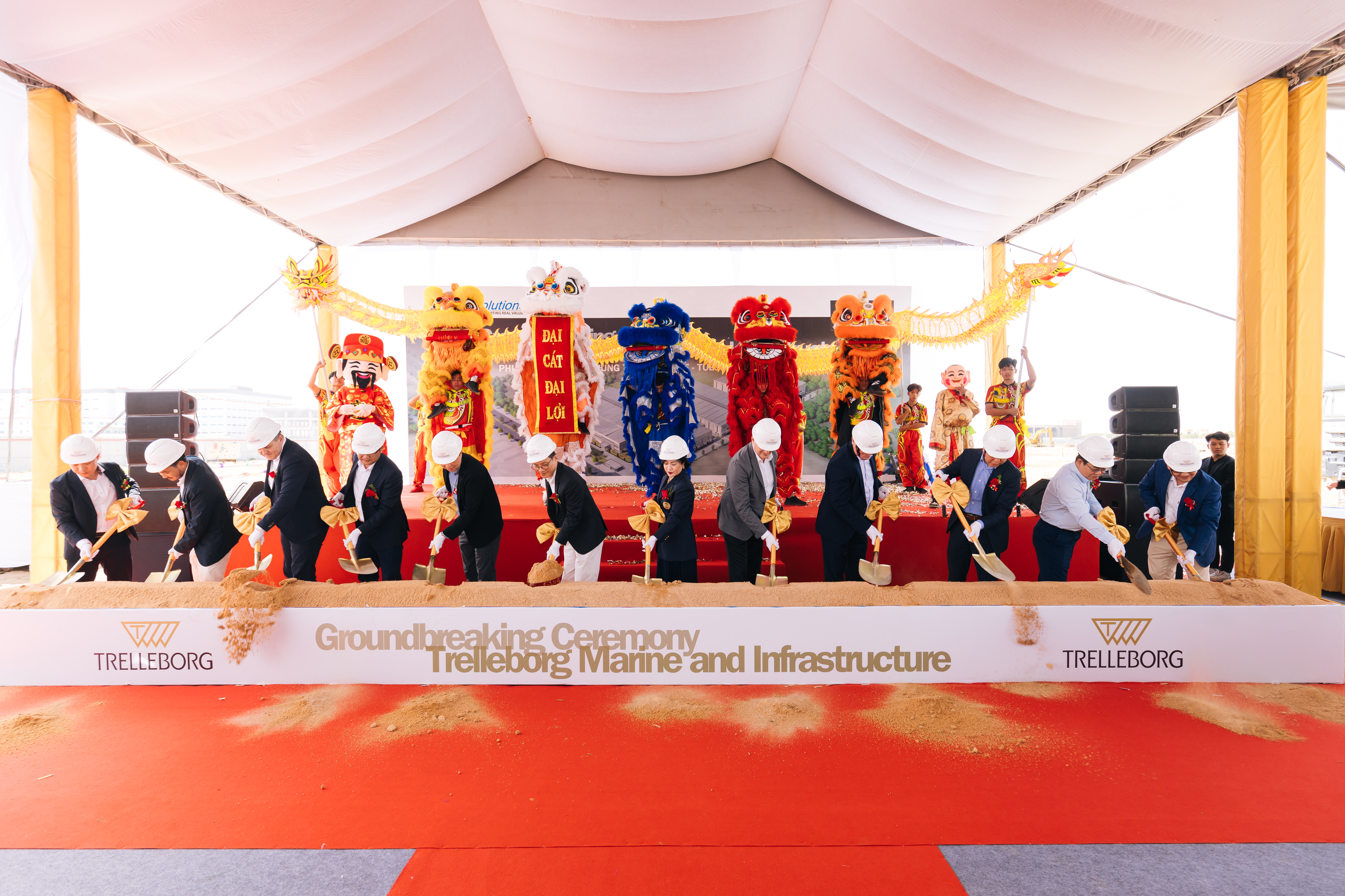 TRELLEBORG BREAKS GROUND ON NEW MANUFACTURING FACILITY IN VIETNAM